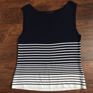 Finity striped tank top, size M